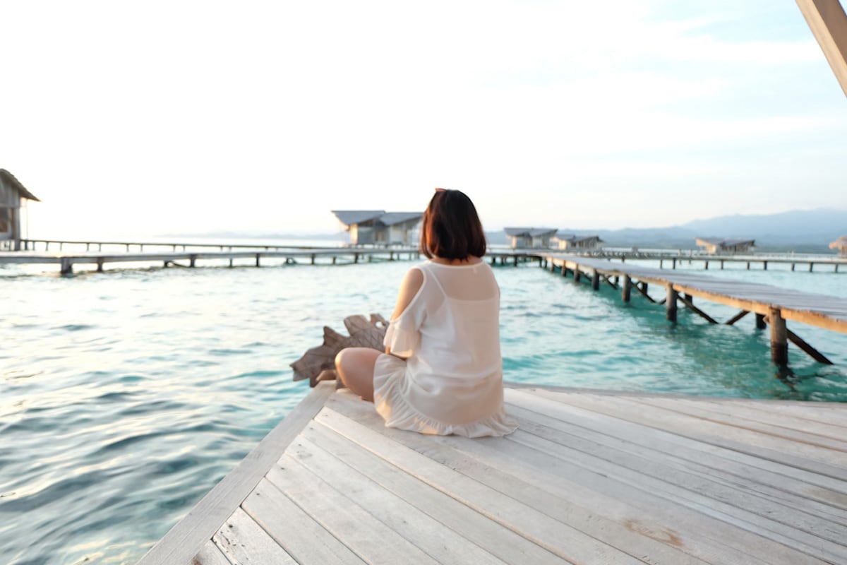 Fall in Love All Over Again on Pulo Cinta in Gorontalo